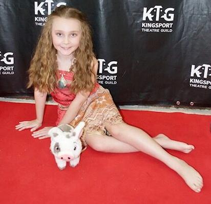 Sophie as Moana
